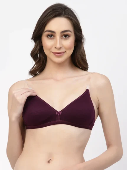 Straps T-Shirt Bra Non Padded & Non-Wired Medium Coverage