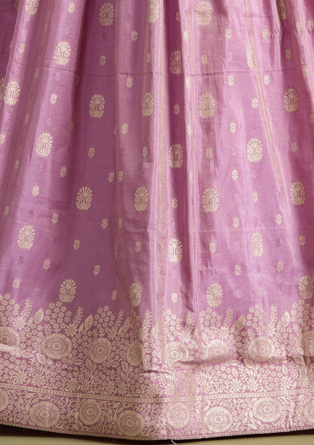 Sequins Banarasi Readymade Lehenga - Image 7