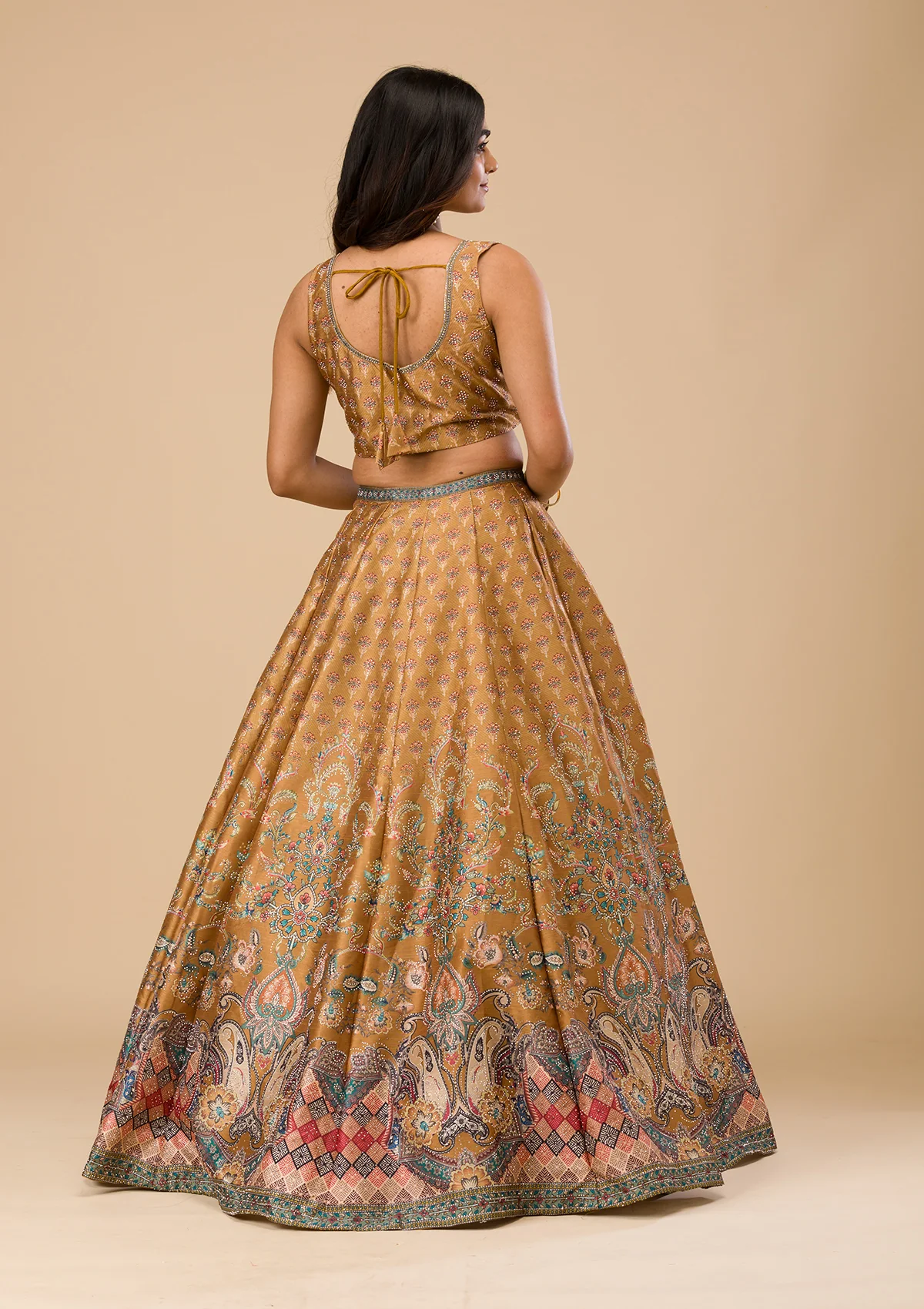 Swaroski Banarasi Readymade Lehenga Set - Image 3