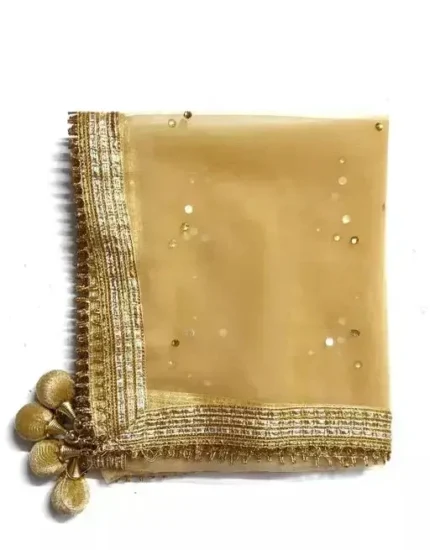 Women Zari Woven Dupatta