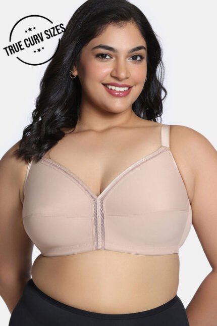 True Curv Cotton Laminated Non Wired Full Coverage Minimiser Bra