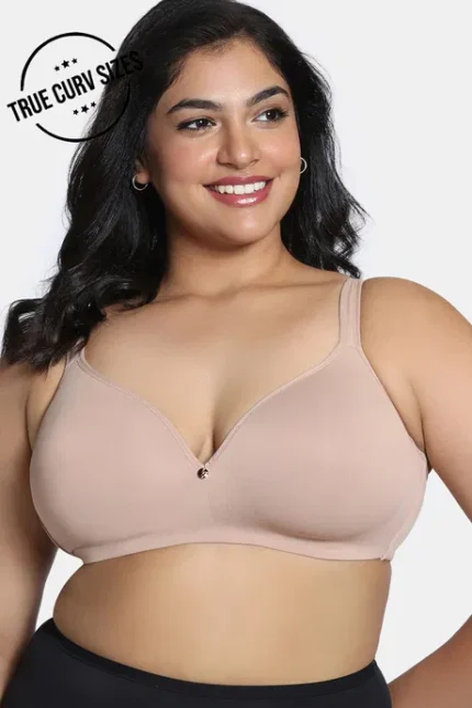True Curv Padded Non Wired Full Coverage Super Support Bra