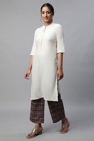 Grey Loose Fit Palazzo - Image 6