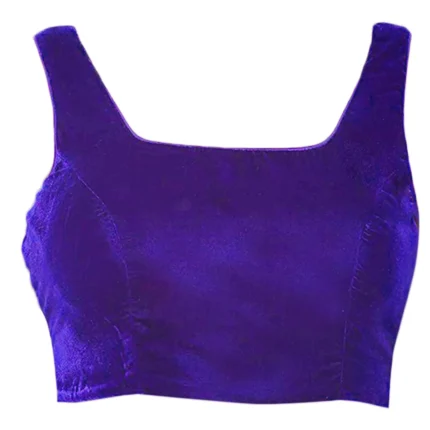 Women's Velvet Blouse, Bollywood Lehenga Choli, Stretchable Saree Blouse, Crop Top, Handmade Blouse,